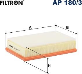 Filtron AP 180/3 - Filtro aria www.autoricambi360.it