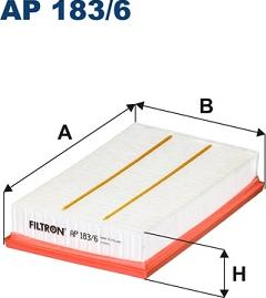 Filtron AP 183/6 - Filtro aria www.autoricambi360.it