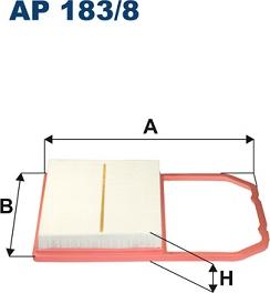 Filtron AP 183/8 - Filtro aria www.autoricambi360.it