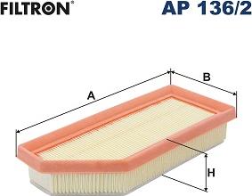 Filtron AP 136/2 - Filtro aria www.autoricambi360.it