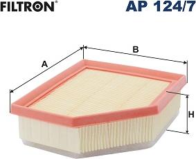 Filtron AP 124/7 - Filtro aria www.autoricambi360.it