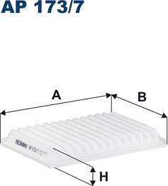 Filtron AP 173/7 - Filtro aria www.autoricambi360.it