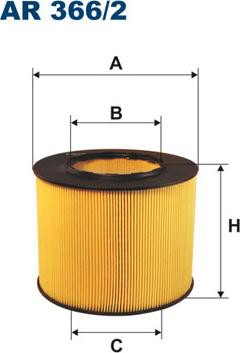 Filtron AR366/2 - Filtro aria www.autoricambi360.it