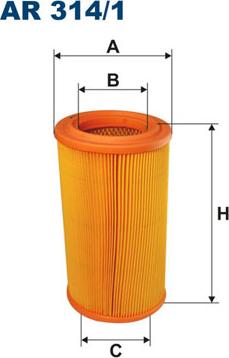 Filtron AR314/1 - Filtro aria www.autoricambi360.it