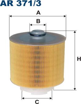 Filtron AR371/3 - Filtro aria www.autoricambi360.it