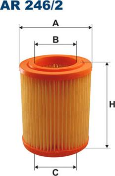 Filtron AR246/2 - Filtro aria www.autoricambi360.it
