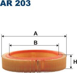 Filtron AR203 - Filtro aria www.autoricambi360.it