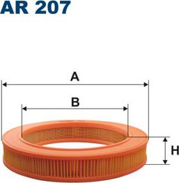 Filtron AR207 - Filtro aria www.autoricambi360.it