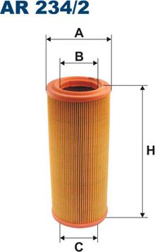 Filtron AR234/2 - Filtro aria www.autoricambi360.it