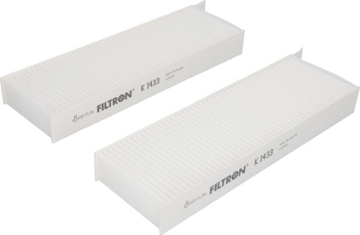 Filtron K 1433-2x - Filtro, Aria abitacolo www.autoricambi360.it