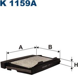 Filtron K1159A - Filtro, Aria abitacolo www.autoricambi360.it