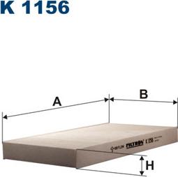 Filtron K1156 - Filtro, Aria abitacolo www.autoricambi360.it
