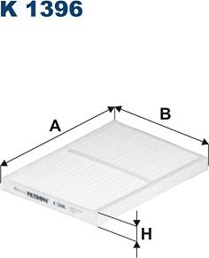 Filtron K1396 - Filtro, Aria abitacolo www.autoricambi360.it