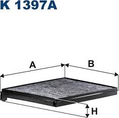 Filtron K1397A - Filtro, Aria abitacolo www.autoricambi360.it