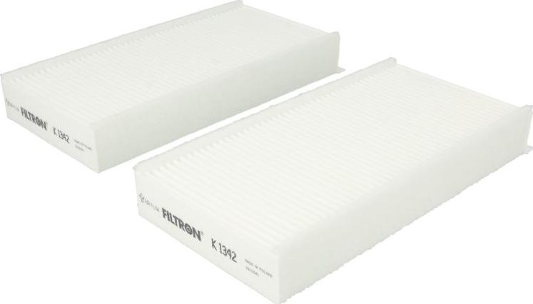Filtron K1342-2x - Filtro, Aria abitacolo www.autoricambi360.it