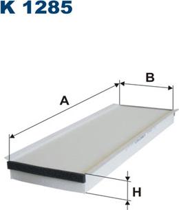 Filtron K1285 - Filtro, Aria abitacolo www.autoricambi360.it
