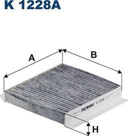 Filtron K 1228A - Filtro, Aria abitacolo www.autoricambi360.it