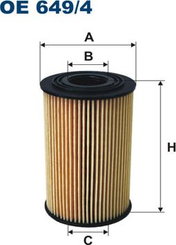 Filtron OE649/4 - Filtro olio www.autoricambi360.it