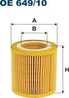 Filtron OE649/10 - Filtro olio www.autoricambi360.it