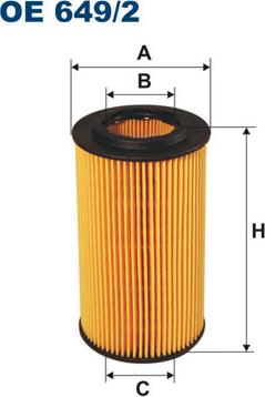 Filtron OE649/2 - Filtro olio www.autoricambi360.it