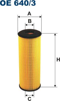 Filtron OE640/3 - Filtro olio www.autoricambi360.it