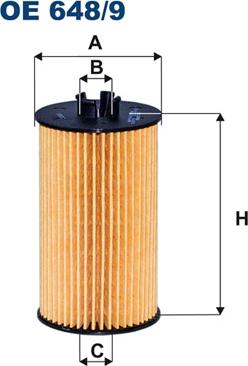 Filtron OE648/9 - Filtro olio www.autoricambi360.it