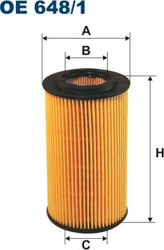 Filtron OE648/1 - Filtro olio www.autoricambi360.it