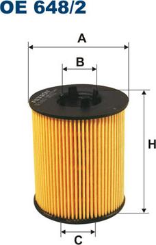 Filtron OE648/2 - Filtro olio www.autoricambi360.it