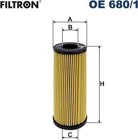 Filtron OE 680/1 - Filtro olio www.autoricambi360.it