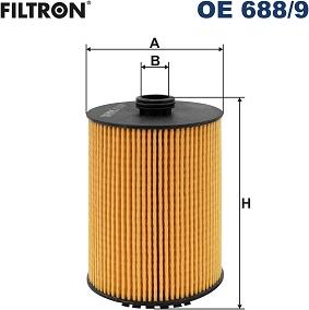Filtron OE 688/9 - Filtro olio www.autoricambi360.it
