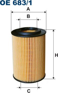 Filtron OE683/1 - Filtro olio www.autoricambi360.it