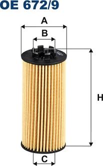 Filtron OE 672/9 - Filtro olio www.autoricambi360.it