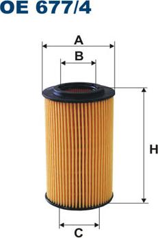 Filtron OE677/4 - Filtro olio www.autoricambi360.it