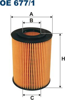 Filtron OE677/1 - Filtro olio www.autoricambi360.it