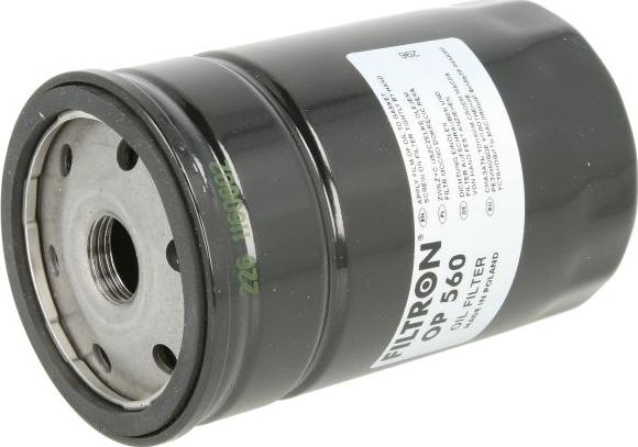 Filtron OP560 - Filtro olio www.autoricambi360.it