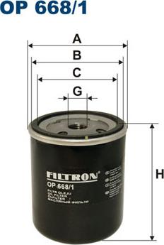 Filtron OP668/1 - Filtro idraulico, Cambio automatico www.autoricambi360.it