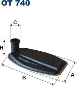 Filtron OT740 - Filtro idraulico, Cambio automatico www.autoricambi360.it