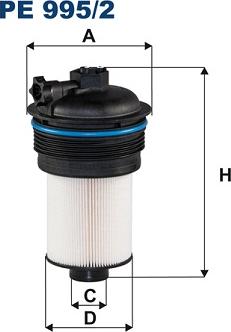 Filtron PE 995/2 - Filtro carburante www.autoricambi360.it