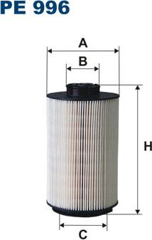 Filtron PE996 - Filtro carburante www.autoricambi360.it