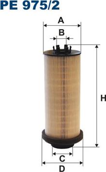Filtron PE975/2 - Filtro carburante www.autoricambi360.it