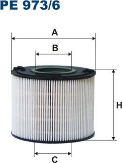 Filtron PE973/6 - Filtro carburante www.autoricambi360.it