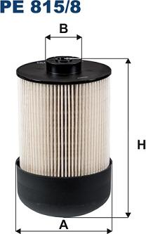 Filtron PE815/8 - Filtro carburante www.autoricambi360.it
