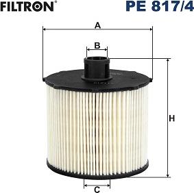Filtron PE 817/4 - Filtro carburante www.autoricambi360.it