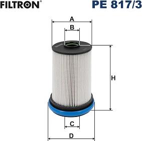 Filtron PE 817/3 - Filtro carburante www.autoricambi360.it