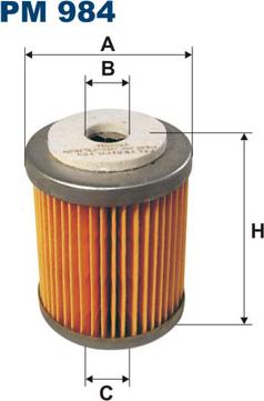 Filtron PM984 - Filtro carburante www.autoricambi360.it