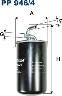 Filtron PP946/4 - Filtro carburante www.autoricambi360.it