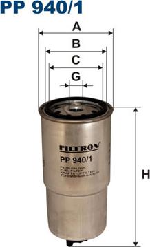 Filtron PP940/1 - Filtro carburante www.autoricambi360.it