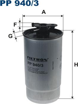 Filtron PP940/3 - Filtro carburante www.autoricambi360.it
