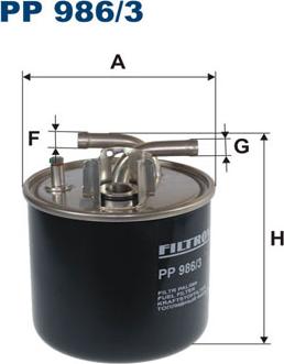 Filtron PP986/3 - Filtro carburante www.autoricambi360.it