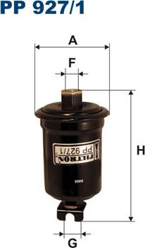 Filtron PP927/1 - Filtro carburante www.autoricambi360.it